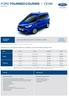 FORD TOURNEO COURIER I CENÍK 5místný vůz