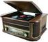 Retro rádio s gramofónom, CD/MP3 prehrávačom a USB konektorom RR-60