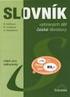 DOPLŇKOVÝ SLOVNÍK 2008 VYSVĚTLIVKY