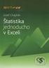 ŠTATISTIKA JEDNODUCHO V EXCELI STATIS, Bratislava 2013, ISBN , 344 strán A5,väzba V4.