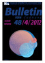 Bulletin VÚRH. V o d ň a n y ročník. volume 48/4/2012. Vodňany