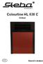 Colourline HL 638 C. Ohřívač. Návod k obsluze