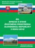 20. SPRÁVA O STAVE ŽIVOTNÉHO PROSTREDIA SLOVENSKEJ REPUBLIKY V ROKU 2012