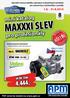 MAXXXI SLEV 4.444,- mini katalog. pro profesionály -56% akční cena. PDF verze ke stažení na  Obj.č.