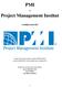 PMI - Project Management Institut
