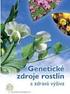 Problematika geneticky modifikovaného hrachu. Kateřina Moudrá