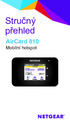 Stručný přehled. AirCard 810. Mobilní hotspot