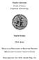 MOLECULAR PHYLOGENY OF SELECTED PROTISTS. Charles University. Martin Kostka. Ph.D. thesis. Faculty of Science Department of Parasitology