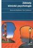 Základy klinické psychologie a psychologie zdraví (PSY262)