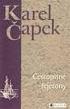 školní četba Karel Čapek ANGLICKÉ LISTY