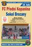 10. kolo FC Pfiední Kopanina Sokol Brozany