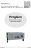 ProgGen. Programovatelný generátor s výkonovým výstupem. 26.května
