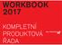 WORKBOOK 2017 KOMPLETNÍ PRODUKTOVÁ ŘADA