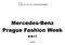 Mercedes-Benz Prague Fashion Week