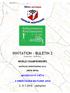 INVITATION BULETIN 2 Proposice Buletin 2