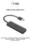 USB 2.0 Slim HUB 4 Port