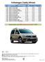 Volkswagen Caddy Alltrack