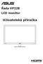 Řada VP228 LCD monitor. Uživatelská příručka