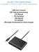 i-tec USB-C Travel Adapter PD/Data 1x 4K HDMI, 2x USB 3.0, 1x USB-C Power Delivery/Data