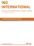 ING INTERNATIONAL. Société d'investissement à Capital Variable. Neauditovaná pololetní výroční zpráva. R.C.S. Luxembourg N B