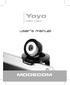 Yoyo MODECOM. user s manual. Web Cam
