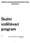 Školní vzdělávací program. Základní umělecká škola Elementária, Plzeň, Jesenická 11