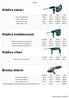 Půjčovna. Kladivo demoliční 32 kg. Kladiva kombinovaná 5 kg SDS max. Kladivo vrtací 3,1 kg SDS plus