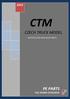 CTM CZECH TRUCK MODEL PE PARTS FULL RANGE CATALOGUE PHOTOETCHED AND RESIN PARTS
