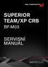 SUPERIOR TEAM/XP CRB BF-M03 SERVISNÍ MANUÁL