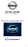 2016 LEAF. Pokyny pro osoby provádějící zásah