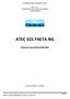 Výhradní výrobce a distributor pro ČR. ATEC v.o.s. Opolanská 350, Libice nad Cidlinou Česká Republika. Letová a provozní příručka