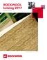 ROCKWOOL katalog Stavební izolace