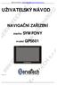 UŽIVATELSKÝ NÁVOD NAVIGAČNÍ ZAŘÍZENÍ. značka SYMFONY. model GPS501. SERVIS a PODPORA :  SERVATECH s.r.o.