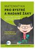 Matematika pro bystré a nadané žáky 2. díl