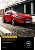 Produktové informace OPEL CORSA E 3DV. Katalog příslušenství Opel.