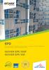 EPD. Environmentální prohlášení o produktu, v souladu s ČSN EN A1, ČSN ISO 14025, LEEDv4, BREEAM 2016 ISOVER EPS 100F ISOVER EPS 100