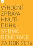 VÝROČNÍ ZPRÁVA HNUTÍ DUHA - SEDMÁ GENERACE ZA ROK 2016