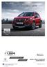 PEUGEOT 2008 CENNÍK, VÝBAVA A TECHNICKÉ CHARAKTERISTIKY