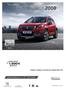 PEUGEOT 2008 CENNÍK, VÝBAVA A TECHNICKÉ CHARAKTERISTIKY. Sledujte Dátum vydania: Peugeot Slovensko