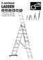3-sectional LADDER HU PL. 3-sectional 5,1m 3x8 rungs 3-sectional 5,9m 3x9 rungs 3-sectional 7,6m 3x11 rungs