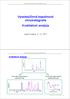 Vysokoúčinná kapalinová chromatografie Kvalitativní analýza