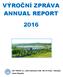 VÝROČNÍ ZPRÁVA ANNUAL REPORT