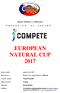 EUROPEAN NATURAL CUP 2017