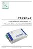 TCP2DMX. Řízení osvětlení přes Modbus TCP. Převodník Ethernetu na sběrnici DMX března 2018 w w w. p a p o u c h.