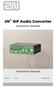 2N SIP Audio Converter