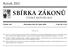 SBIÂRKA ZAÂ KONUÊ. RocÏnõÂk 2002 CÏ ESKAÂ REPUBLIKA. CÏ aâstka 156 RozeslaÂna dne 25. rï õâjna 2002 Cena KcÏ 17,10 OBSAH: