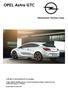 OPEL Astra GTC. Cenik velja za vozila modelskega leta 18.5 na zalogi.