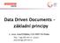 Data Driven Documents základní principy