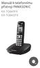 Manuál k telefonnímu přístroji PANASONIC KX-TG6411FX KX-TG6412FX