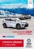 Legendární SUV TOYOTA VÍKEND. Limitovaná edice 5 výhod od Toyoty března Toyota C HR. Toyota RAV4